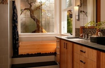 Asian-style-bathroom-interior-natural-materials-decor