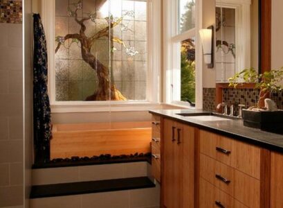 Asian-style-bathroom-interior-natural-materials-decor