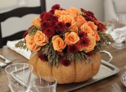 DIY-thanksgiving-table-centerpiece-pumpkin-vase