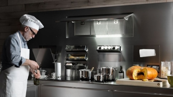 Italian contemporary appliances design Valcucine Artematica