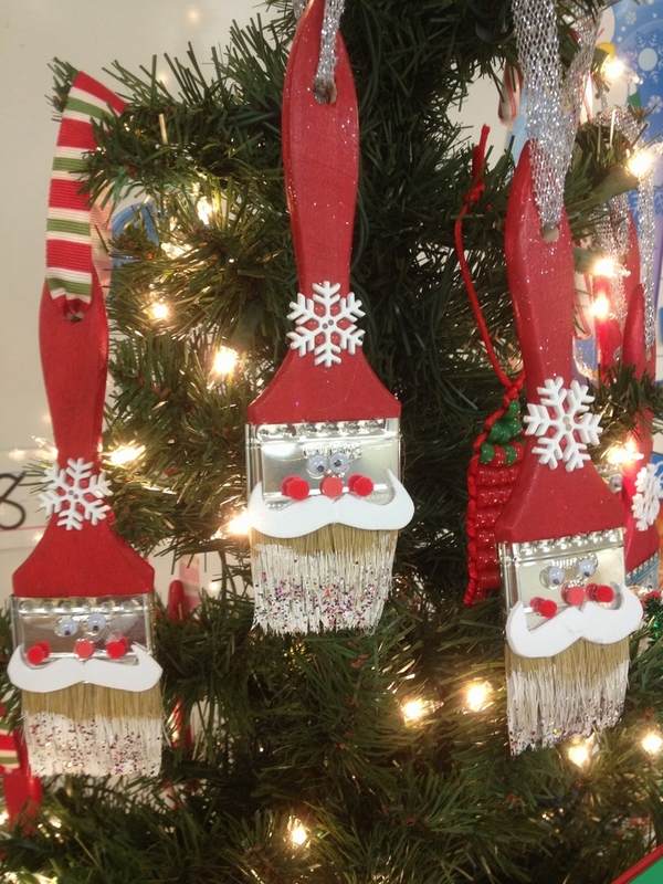 Santa Claus Christmas decorations DIY tree ornaments 