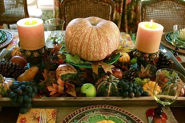 creative decorating ideas fruit display on centerpiece tray
