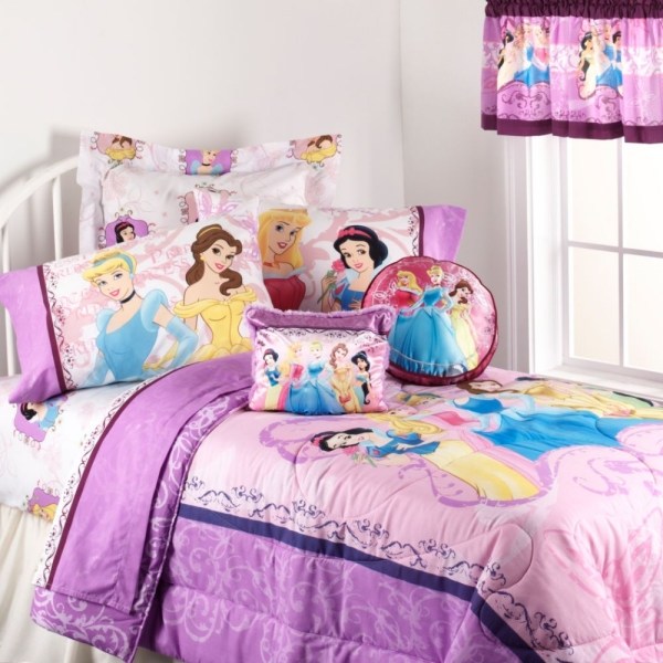 exquisite disney princesses girls bedding set