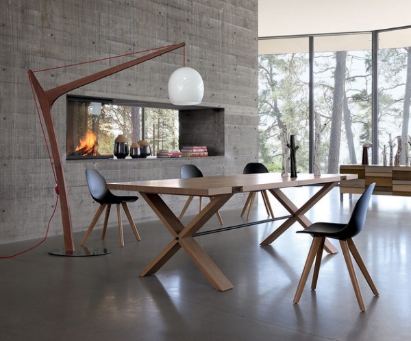 oxymore extendable wooden dining table roche bobois