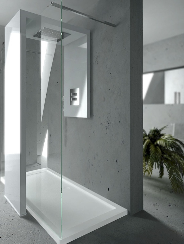 contemporary bathroom design heating system radiator shower brandoni