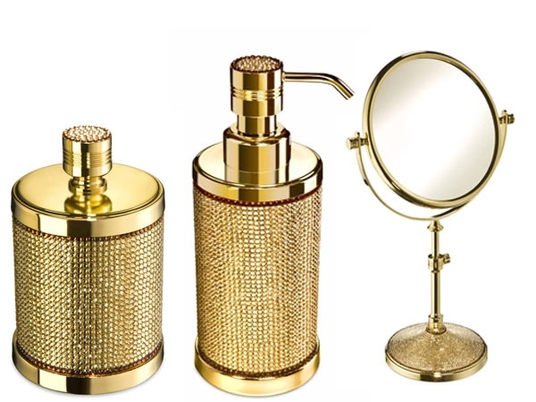 stylish-modern-bathroom-accessories-in-gold