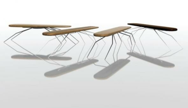 modern outdoor furniture collection insect inspired mosquito shape