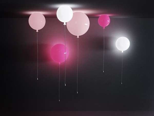 pink Brokis air balloon lights