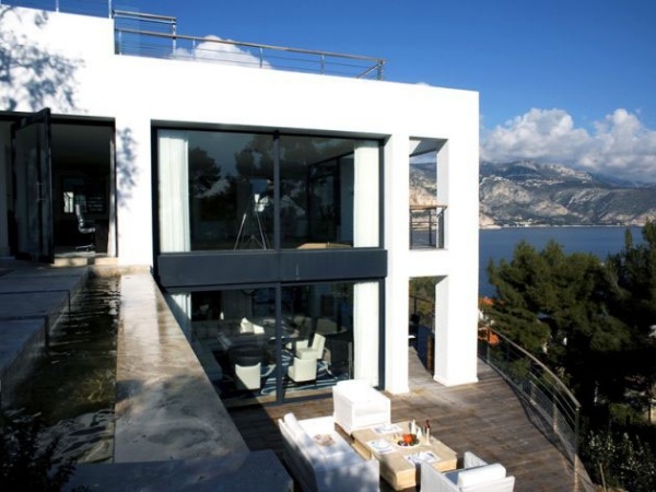 Luxury home design villa O in Cap Ferrat