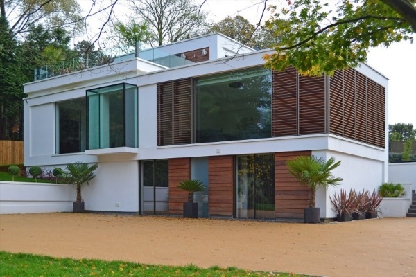 Modern home Oxted minimalist architecture