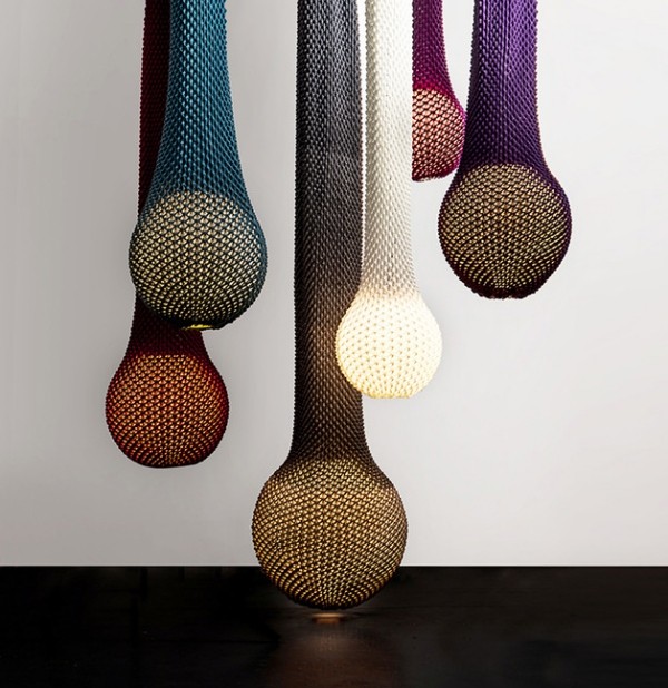 Modern-lighting-fixtures-knitted-by-Ariel-Zuckerman