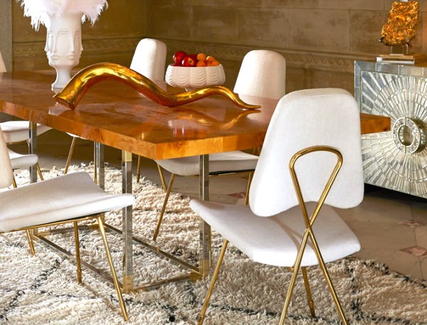 brass interior accessories add style in the room