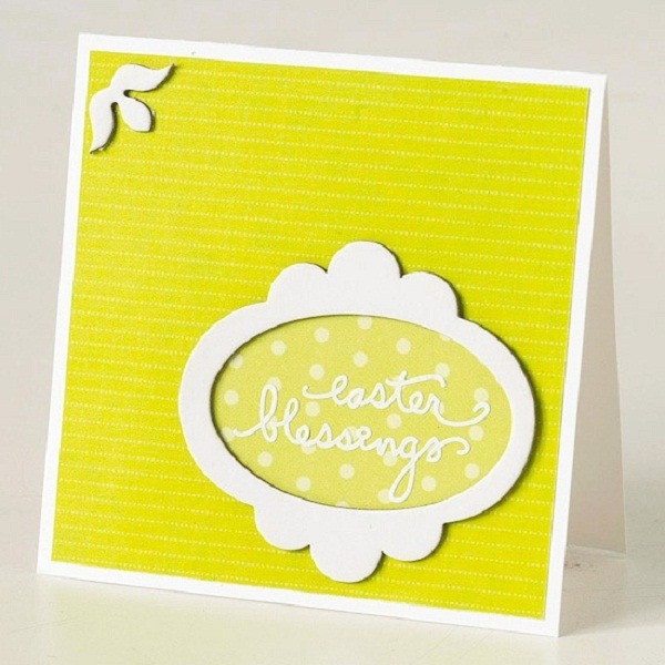 cute easter cards ideas bright colors happy message