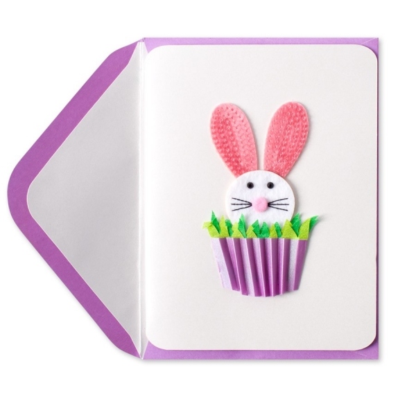 cute handmade little bunny card