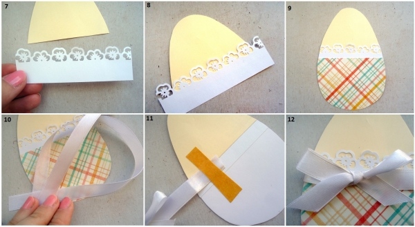 easy crafts how to make egg greeting card