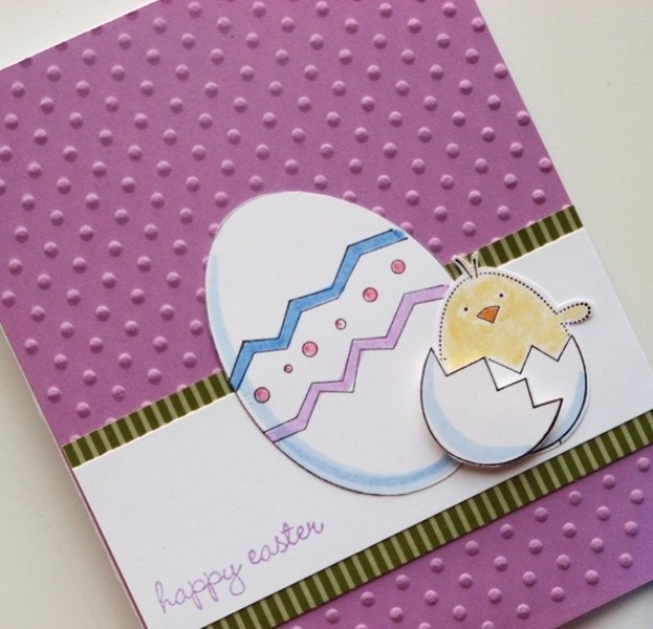 easy crafts handmade greeting cards egg and chiken