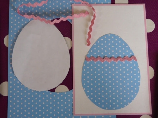 easy crafts handmade for kids egg and ribbon