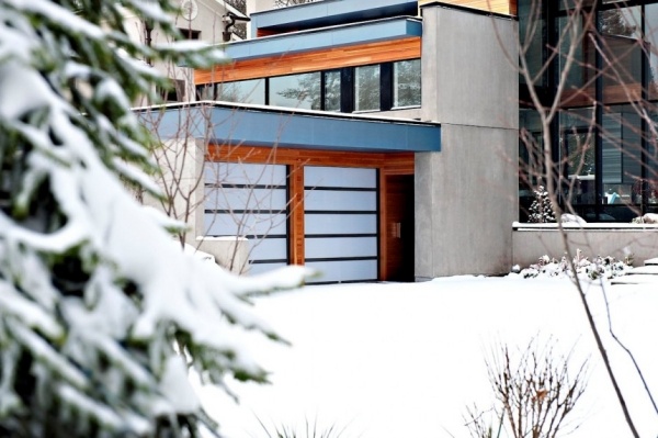 home design ideas Thorncrest Altius Architecture the garage winter