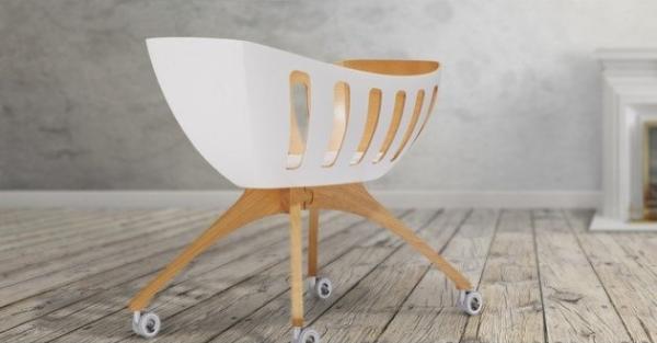 innovative furniture design baby bassinet and cradle by gloria lavi