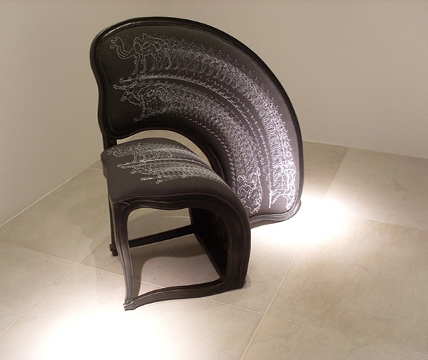 modern furniture ideas Lathe chairs collection Sebastian Brajkovic
