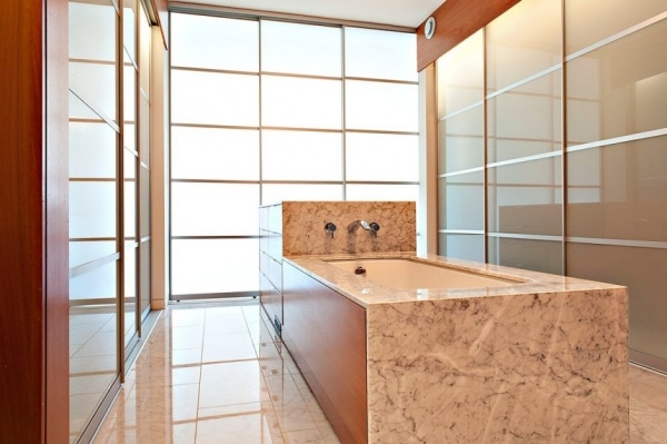 modern bathroom design and colours