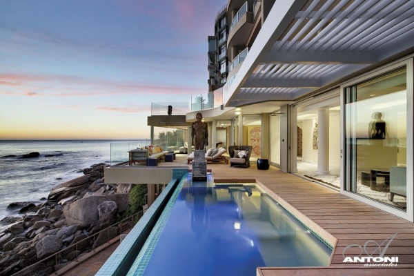 modern homes design Clifton View 7 by Antoni Associates