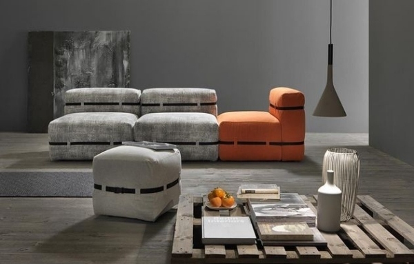 modular sofa italian furniture design my home collection pouffy