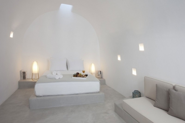 renovated holiday villa Anemolia Greece mplusm bedroom interior design