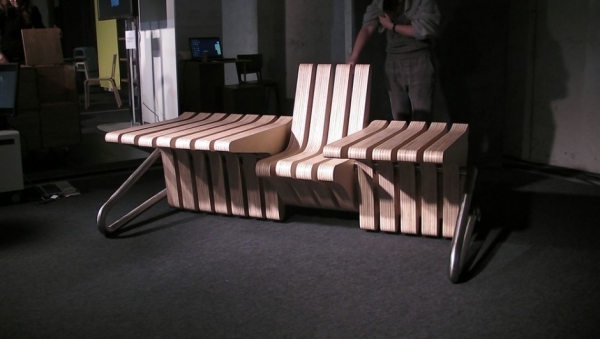 space saving furniture design ideas rotating coffee bench