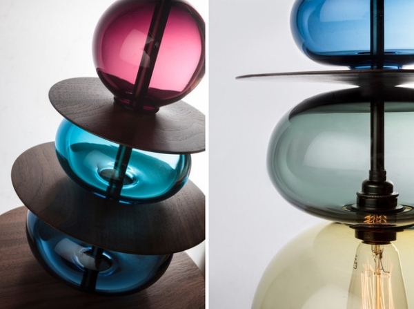 stacked-glass-chandeliers-by-esther-patterson-free-blown-multicolored-glass