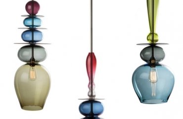 stacked-glass-chandeliers-by-esther-patterson-modern-and-ecclectic