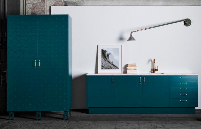 superfront-IKEA-kitchen storage-cabinets-upgrade blue