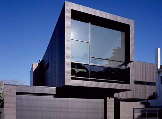 Caulfield-House-by-Bower-Architecture-dark-exterior-cinc-clads