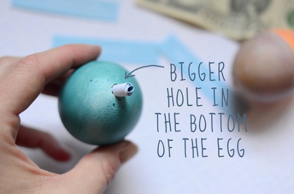 Easter craft ideas message in an egg