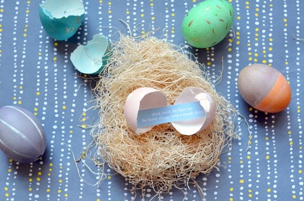 creativecrafts ideas secret message inside an egg