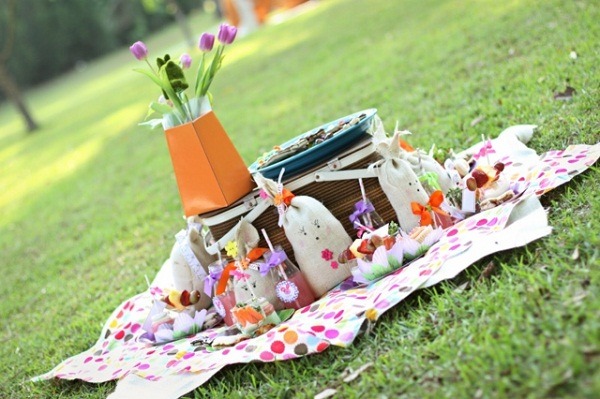 Easter garden party decoration picnic ideas