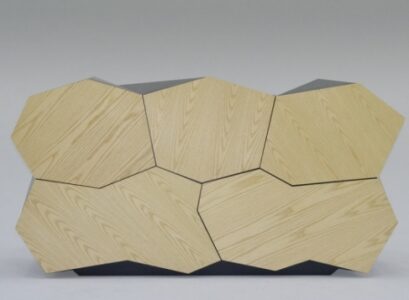 Modern-walnut-cabinet-Terranos-Jack-Frost-wood-laminate-drawer-front-surface