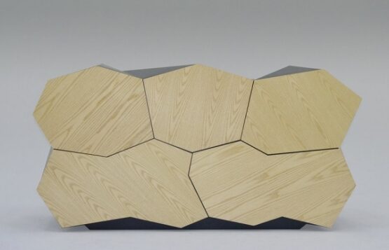 Modern-walnut-cabinet-Terranos-Jack-Frost-wood-laminate-drawer-front-surface