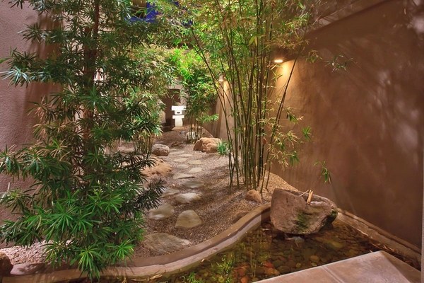 bamboo zen garden landscape ideas 