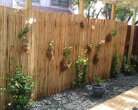 34 brilliant ideas for an attractive bamboo garden fence