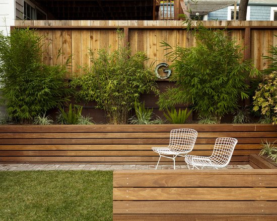 beautiful exterior wooden walls and patio furniture