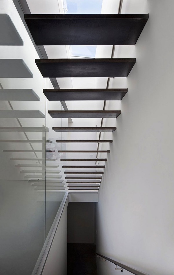 contemporary house architecture Findlay Residence roof skylight
