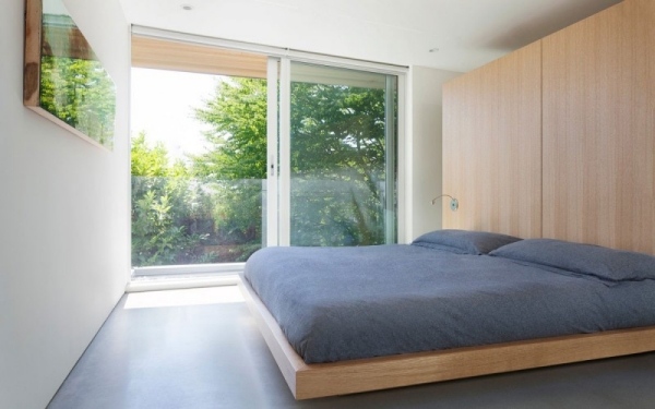 contemporary bedroom design Findlay Residence minimalist stylish interior