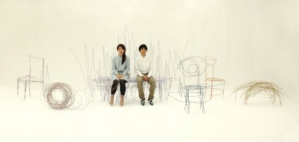 unusual furniture Japanese designer Diego Fukawa rough sketches