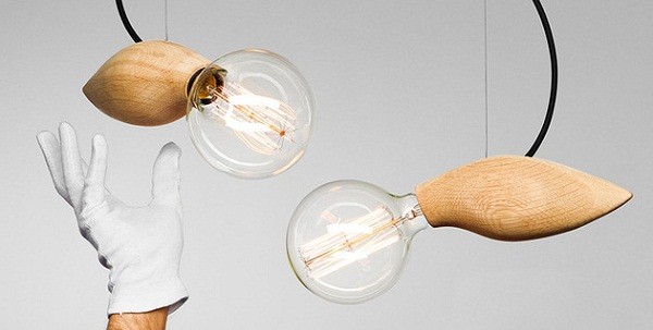 contemporary lighting swarm lamp made in sweden natural materials