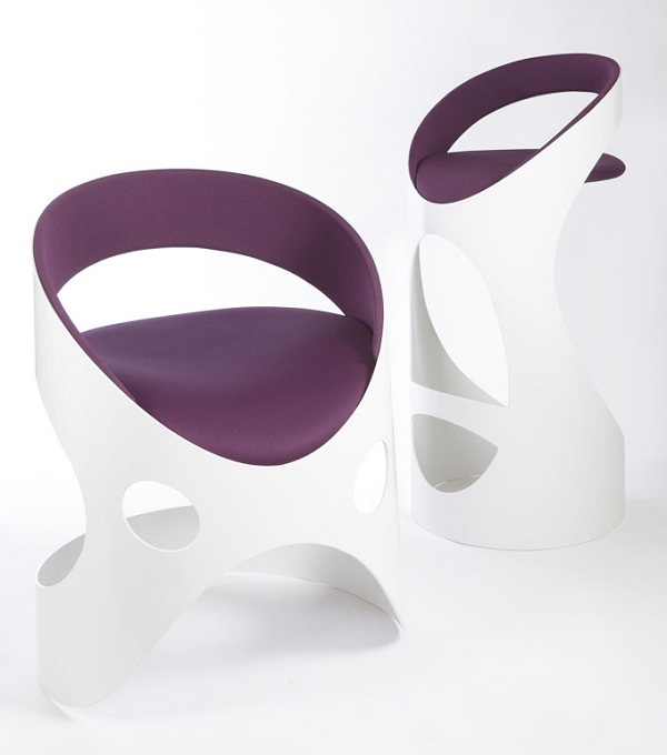 creative-chair-design-Martz-collection-Tube white and purple