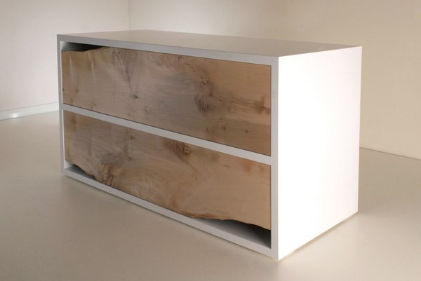 white sycamore chest of drawers by peter kindt