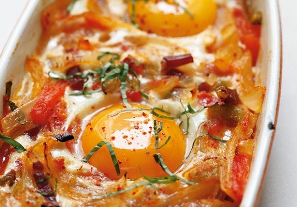 easter food ideas and recipes basque style baked eggs