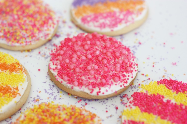 easy way how to make striped cookies