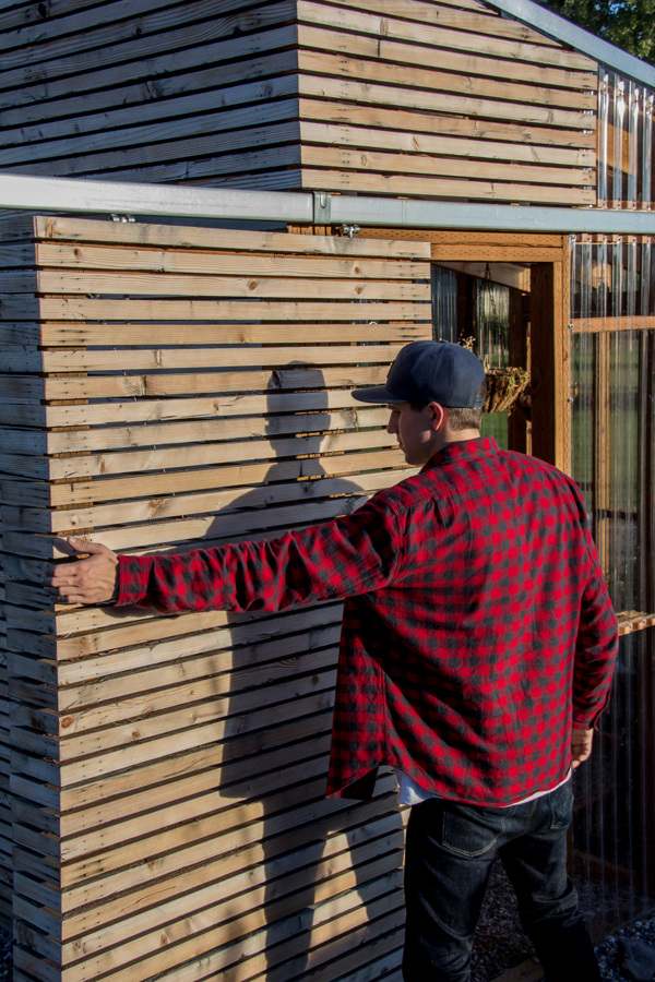 good design collective timber sliding door